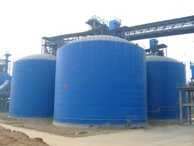 蚌山水泥钢板库改造